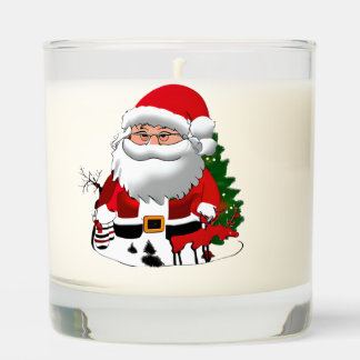Daddy Claus with a Reindeer Scented Candle