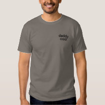 Daddy Cool | Modern Father's Day Cool Dad Embroidered T-Shirt