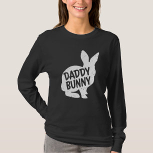 Daddy Dad Bunny Matching Group Funny Family Easter T-Shirt