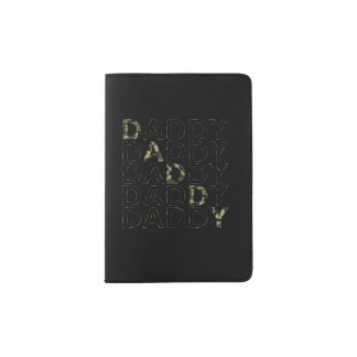 daddy daddy love passport holder