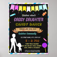 Daddy Daughter Candy dance event template