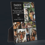 Daddy Definition Photo Collage Plaque<br><div class="desc">Surprise your Dad with a personalized photo collage plaque that celebrates your best memories together. With room for 15 cherished photos and a unique daddy template,  it’s a meaningful gift and photo keepsake perfect for fathers day or a birthday gift.</div>