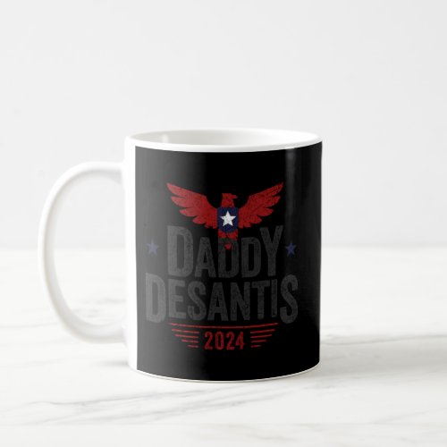 Daddy Desantis 2024 Make America Florida American  Coffee Mug