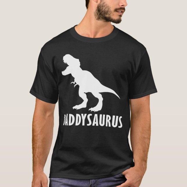 daddy dinosaur father's day T-Shirt (Front)
