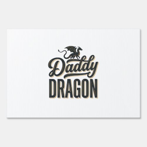Daddy Dragon Vintage Engraving Shirt Design_1 Sign
