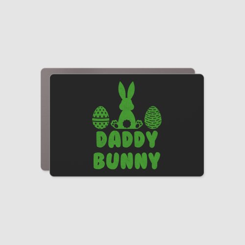 Daddy Easter Bunny Dad Easter Feast Rabbit Car Magnet