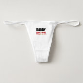 Daddy Easy To Operate Daughter Thong (Front)