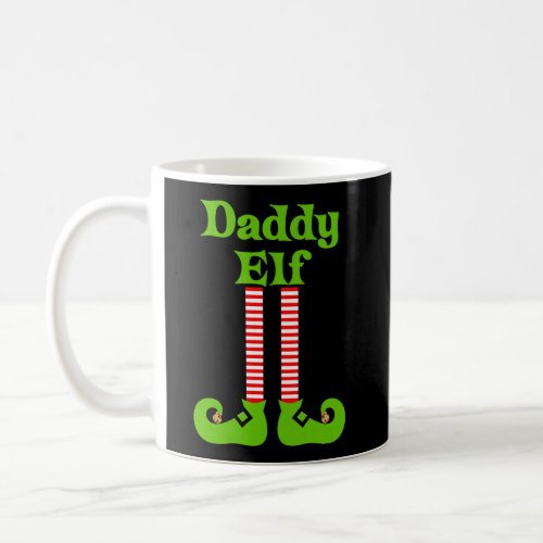 Daddy Elf Christmas Family Group Pictures SantaS  Coffee Mug