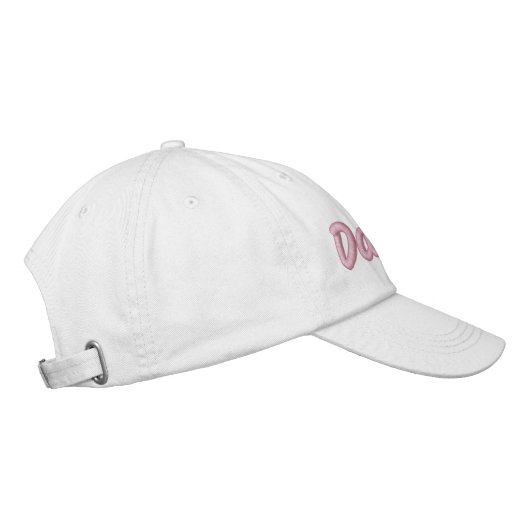 Daddy Embroidered Baseball Hat (Right)