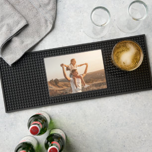 Daddy Father Dad Full Photo Bar Mat