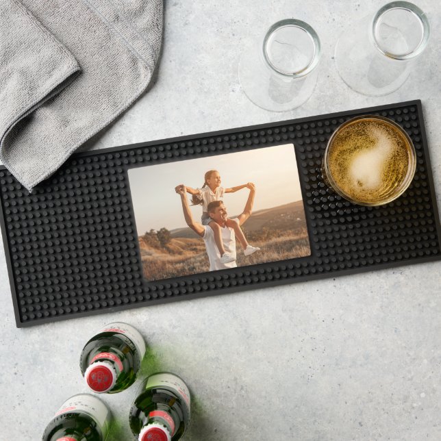 Daddy Father Dad Full Photo Bar Mat (Insitu (Bar 1))