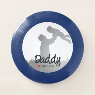 Daddy, first fathers day, first happy father Wham-O frisbee