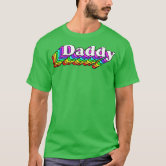 Mens Rainbow Daddy Bear Cub Paw Print LGBT Pride T-Shirt