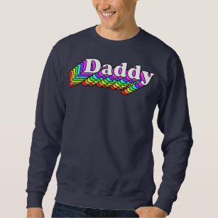 Mens Rainbow Daddy Bear Cub Paw Print LGBT Pride T-Shirt