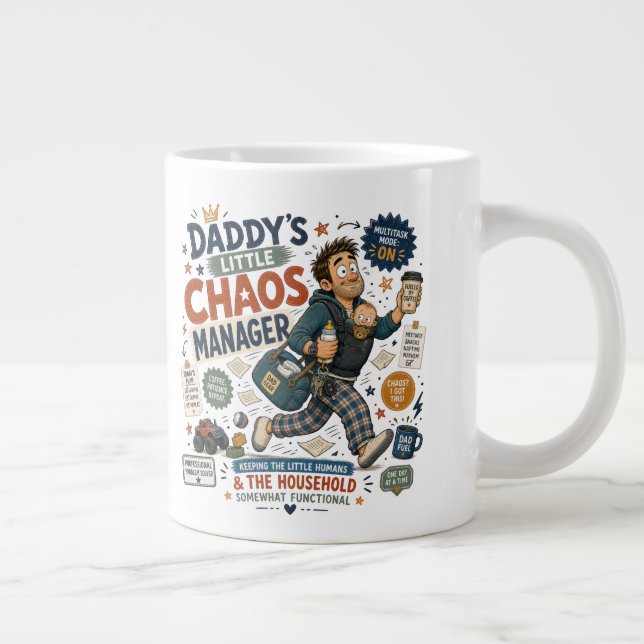 Daddy  giant coffee mug (Right)