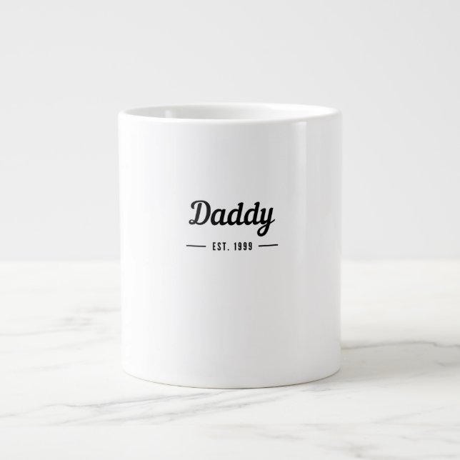 Daddy Giant Coffee Mug (Front)