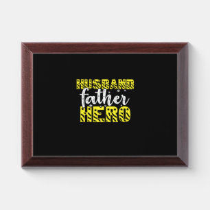 Daddy Gift Husband Father Hero Award Plaque