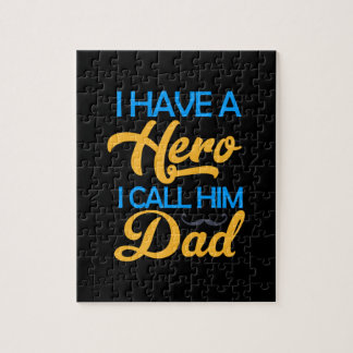 Daddy Gift I Call Him Dad Jigsaw Puzzle