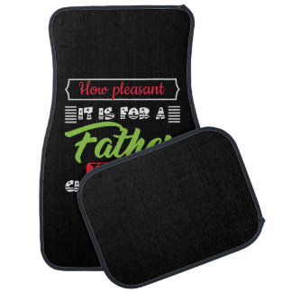 Daddy Gift It Is For A Father Car Floor Mat