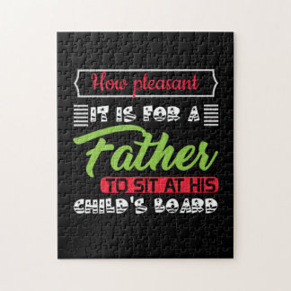 Daddy Gift It Is For A Father Jigsaw Puzzle