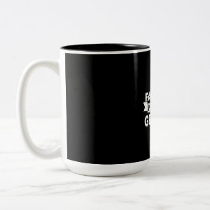 Daddy Gift My Favorite People Call Me Grumpy Two-Tone Coffee Mug