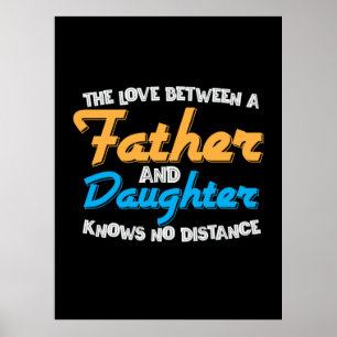 Daddy Gift The Love Between A Father And Daughter Poster