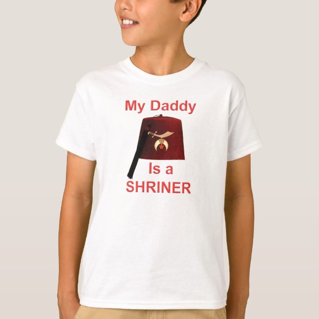Daddy has a Fez T-Shirt (Front)