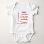 [ Thumbnail: "Daddy, I Just Lost All of Your Money ..." Baby Bodysuit ]