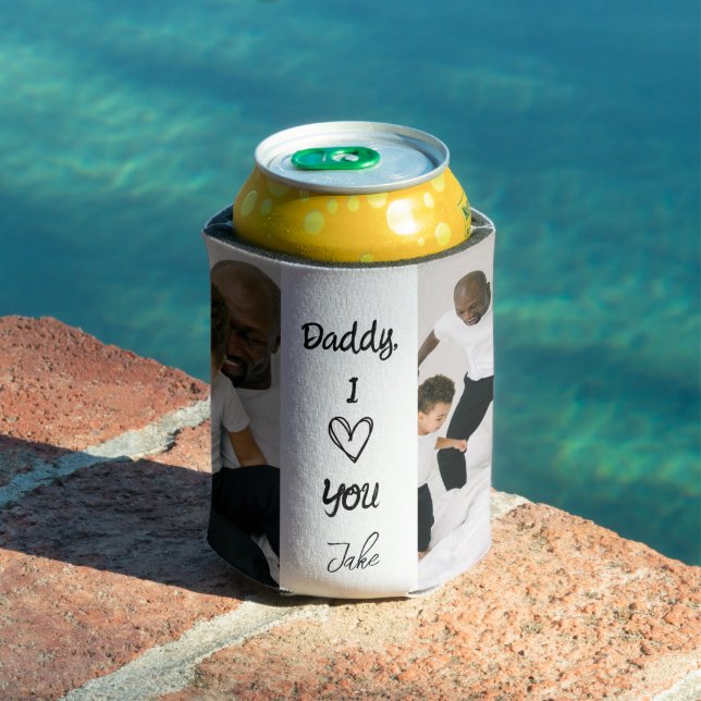 Daddy, I Love You | Personalized Photos Can Cooler (In Situ Pool)