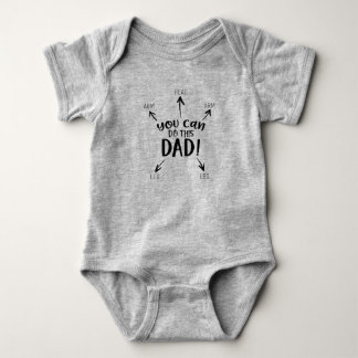 Daddy Instructions Baby Bodysuit