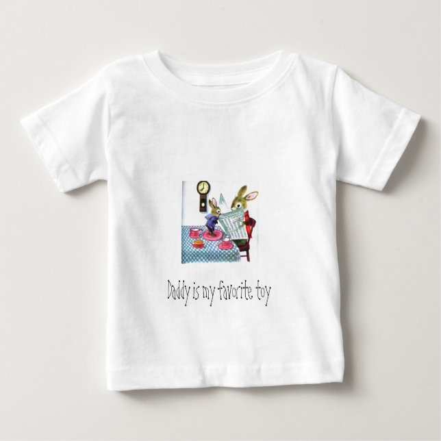 Daddy is my favorite toy baby T-Shirt (Front)