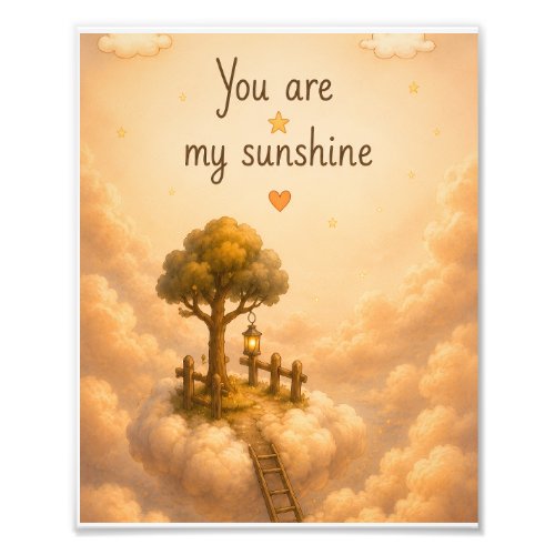 Daddy Is My Sunshine Editable Photo Print