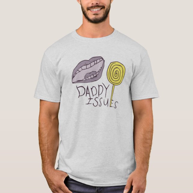 Daddy Issues Mens' T-Shirt (Front)