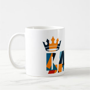 Daddy King Family Mug - Bauhaus Geometric Patterns