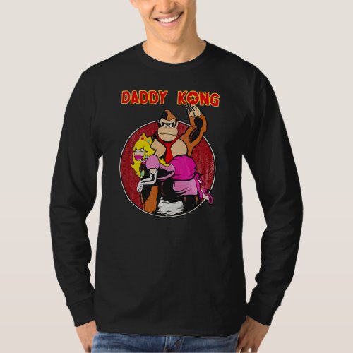Daddy Kong Funny Fathers Day  T_Shirt