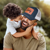 Daddy Leather Patch Hat