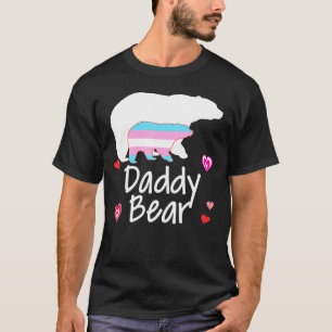 Daddy Lgbt Bear Transgender Rainbow Lgbt Gay Lesbi T-Shirt