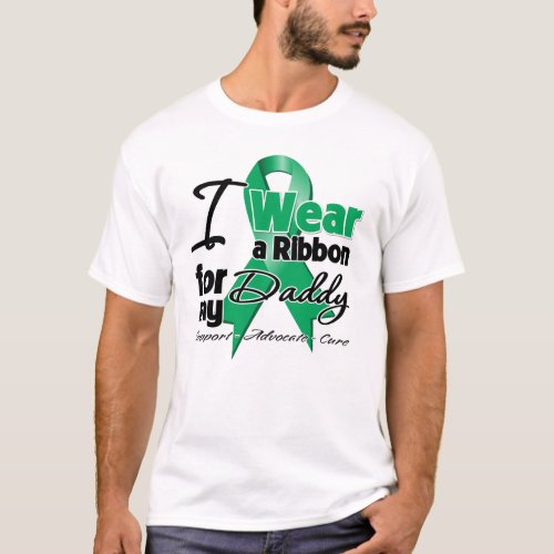 Daddy _ Liver Cancer Ribbonpng T_Shirt