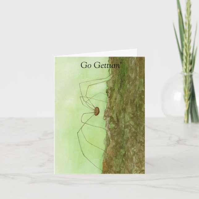 Daddy Long Legs Card (Front)