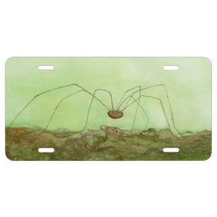 Daddy Long Legs License Plate