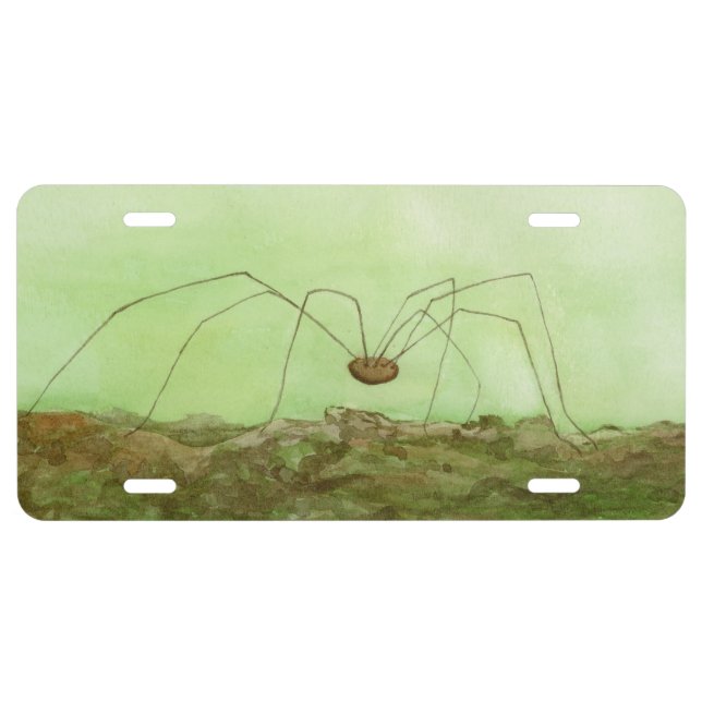Daddy Long Legs License Plate (Front)