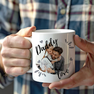 Daddy Love Cute Photo Father's Day Coffee Mug