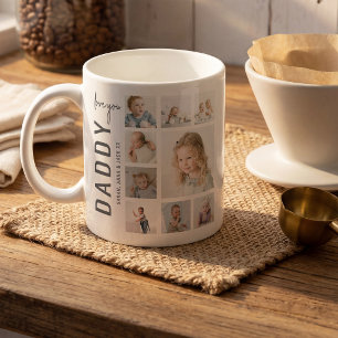 Daddy   Love You   Photo Collage Coffee Mug
