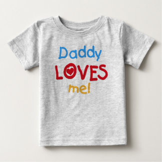 Daddy Loves Me Baby Football Bodysuit