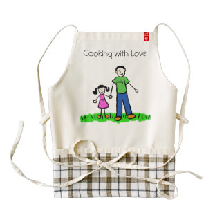 Daddy & Me Custom Father and Daughter Family Apron