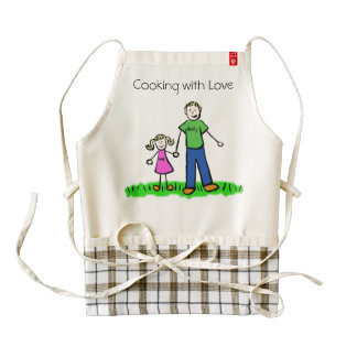 Daddy & Me Custom Father and Daughter Family Apron