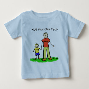 Daddy & Me Little Boy T-shirt Blond (Two Sides)