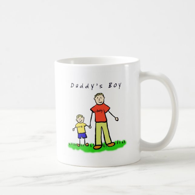 Daddy & Me Mug (Blond with Title) (Right)