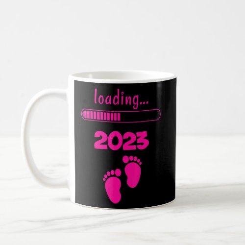Daddy Mommy Loading 2023 Future Mom Dad Baby Annou Coffee Mug