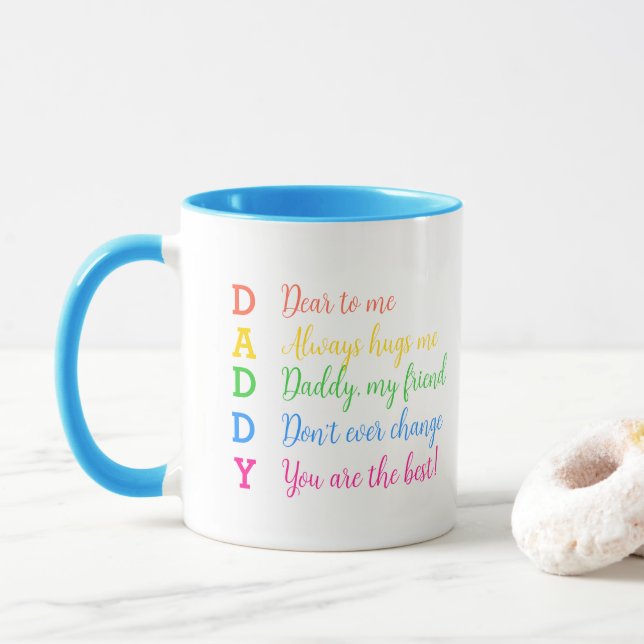 Daddy, My Best Friend | Father’s Day Gift - Custom Mug (With Donut)